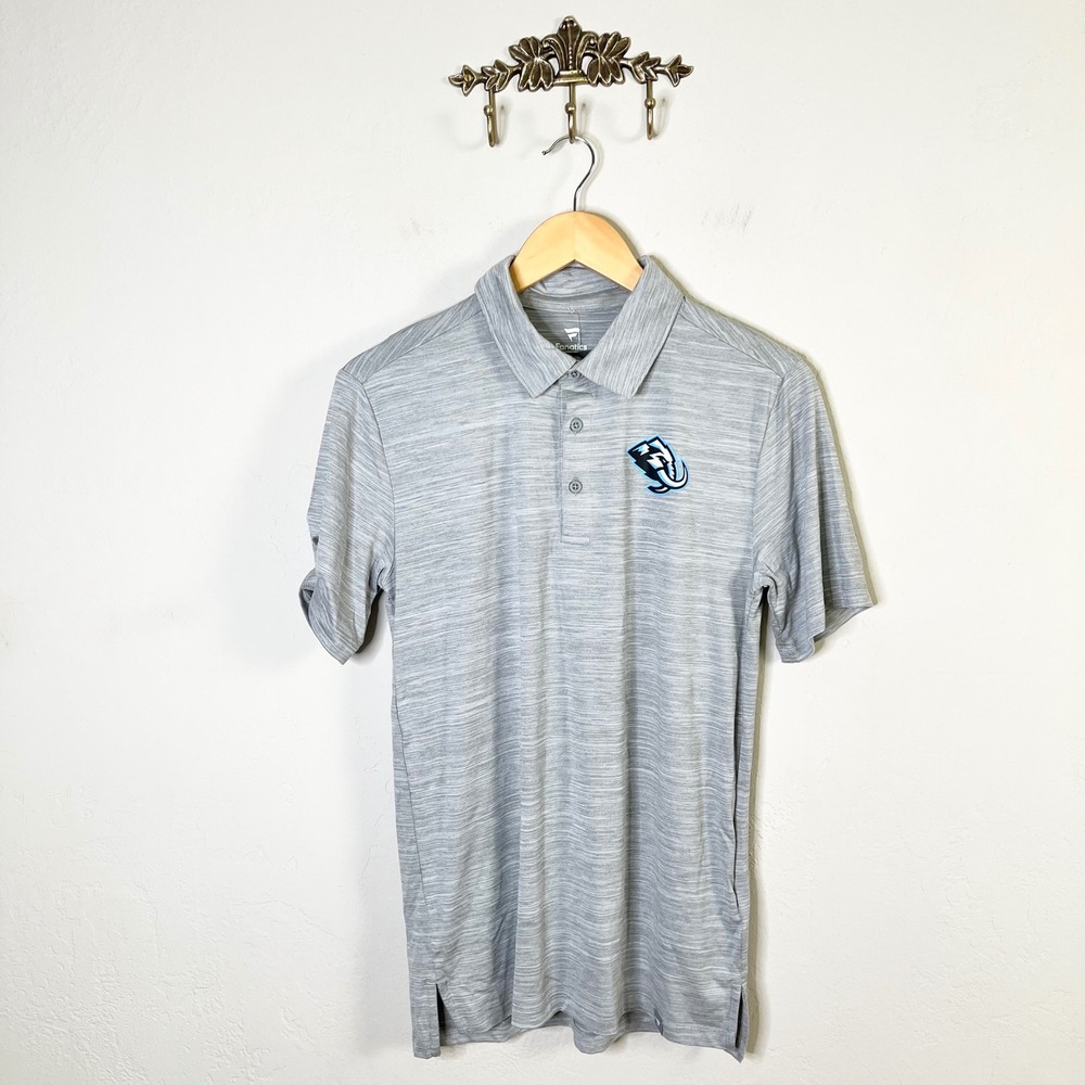 Utah Mammoths Polo Shirt Hockey NHL Fanatics Mens Size S Steel Heather New